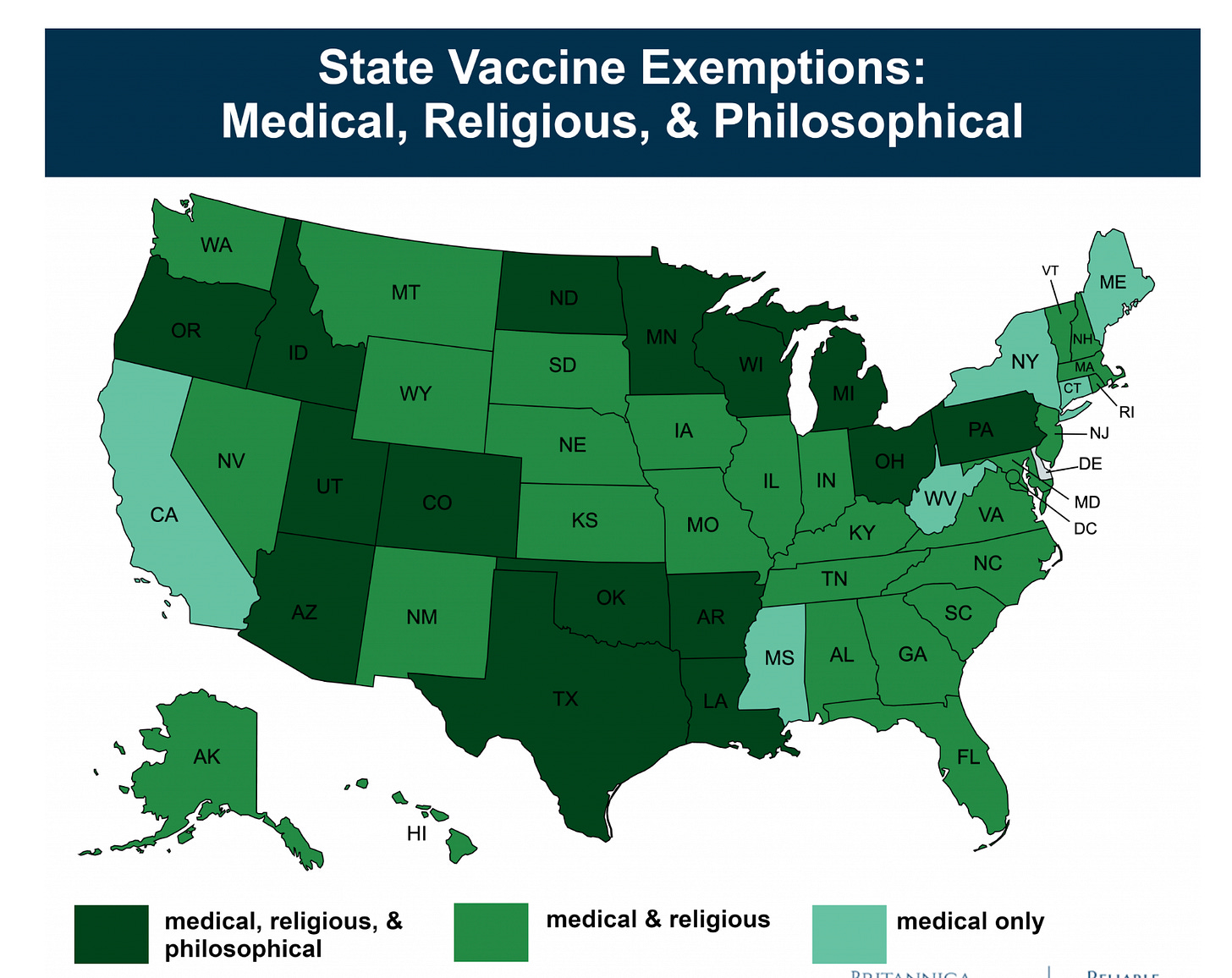Homeschooling Options and State Exemptions for Childhood Vaccines