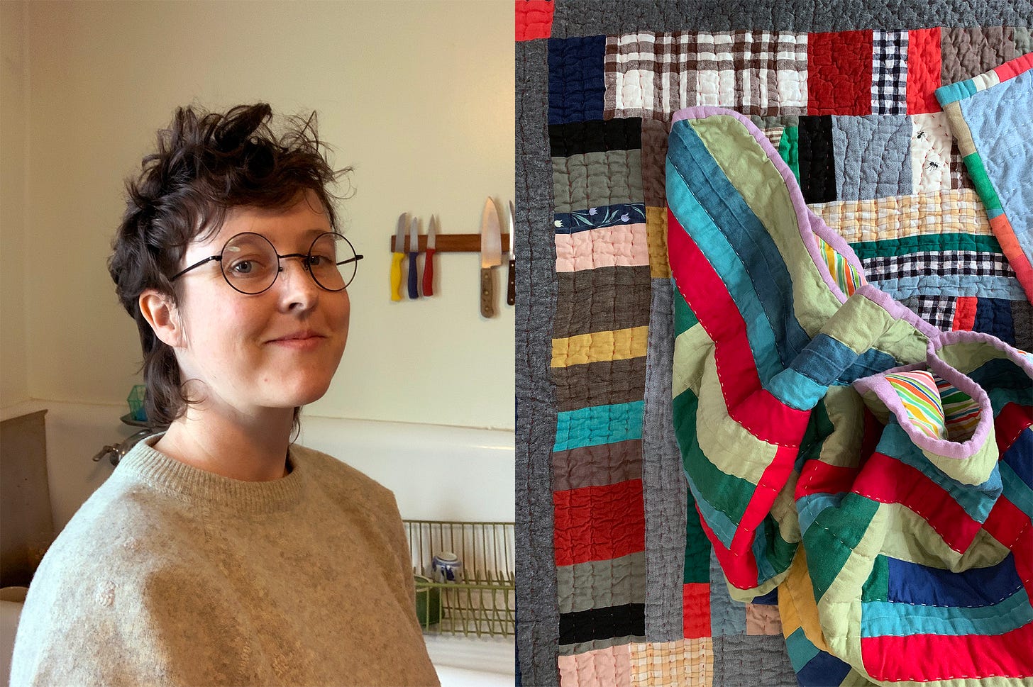 Queer Quilt Making by Grace Rother Studio Memoir