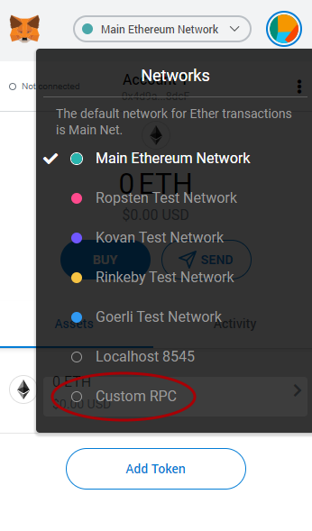 bsc testnet metamask