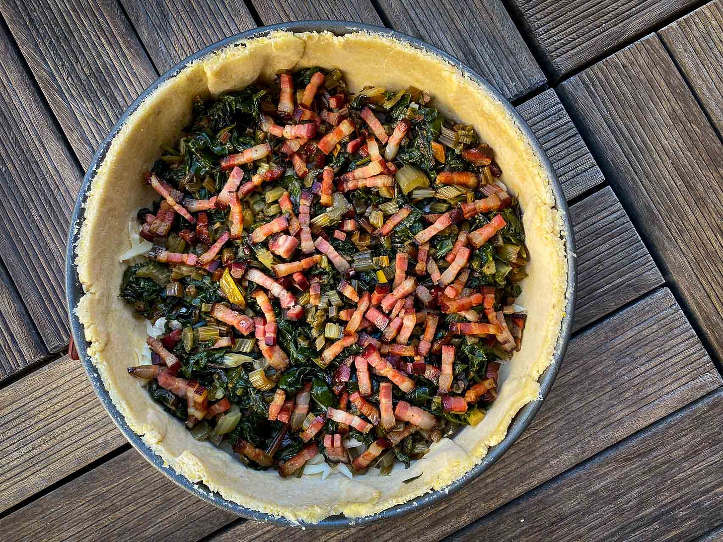 Swiss Chard Quiche David Lebovitz Newsletter