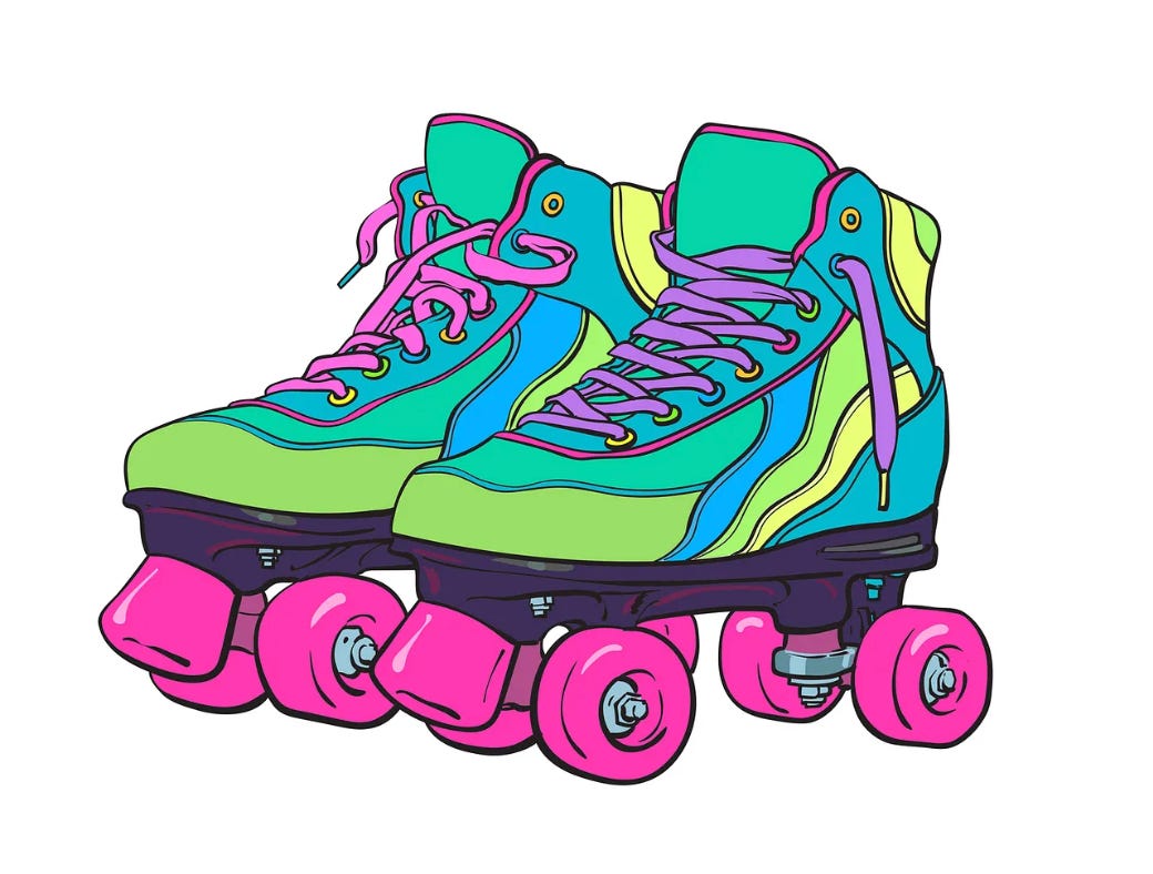I ve got a brand new pair of rollerskates