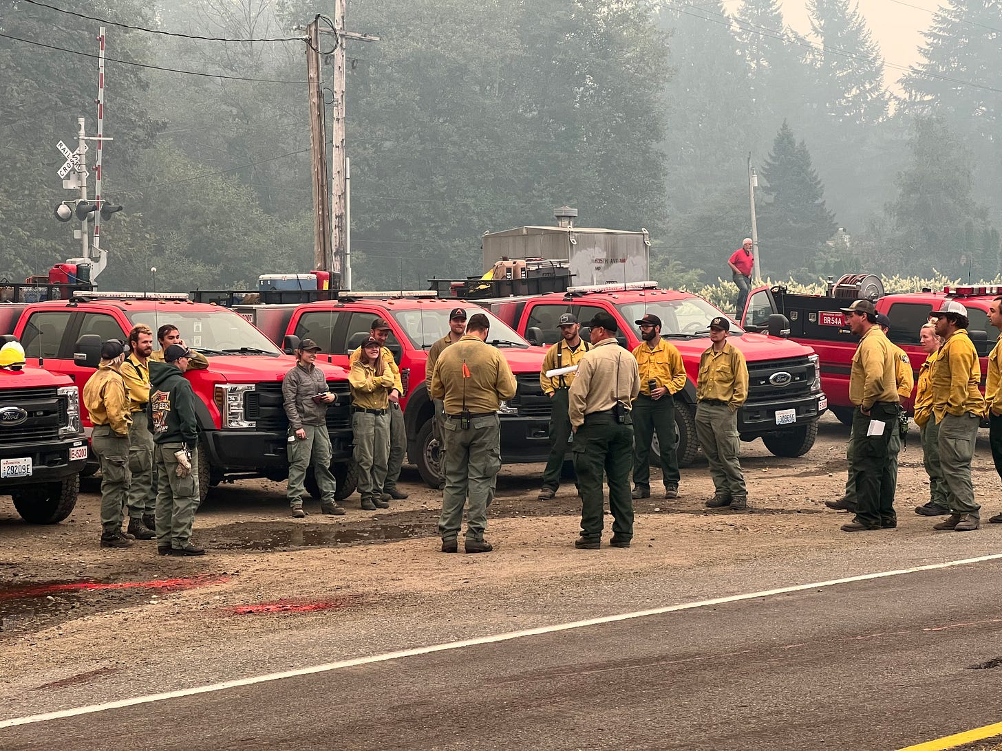 Bolt Creek Fire Update for Sept. 14