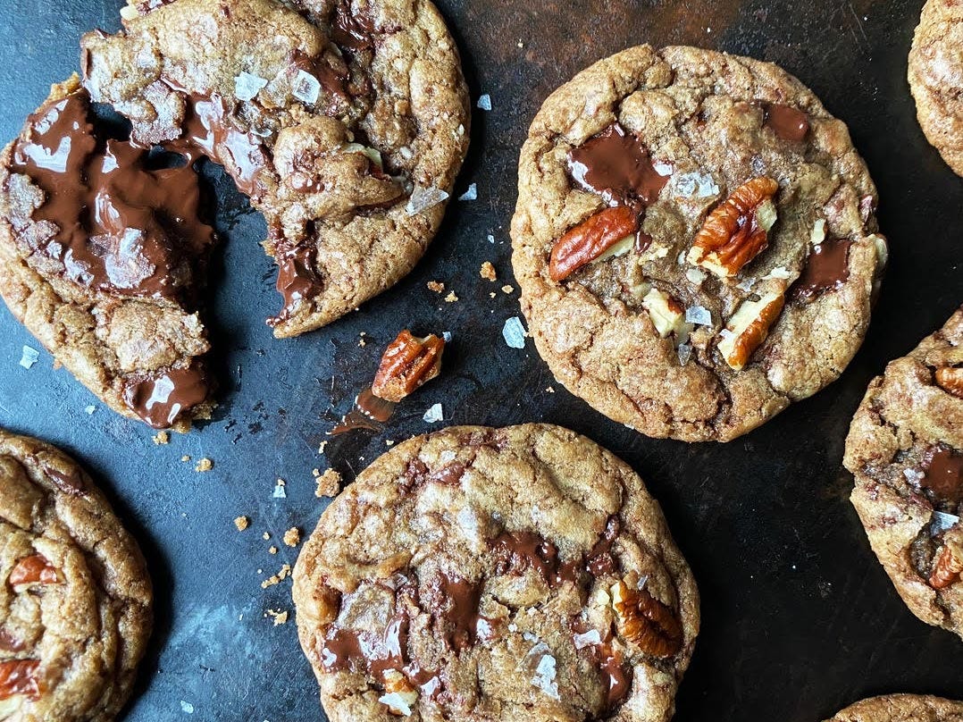 Chocolate Chunk Pecan Cookies by Susan Spungen