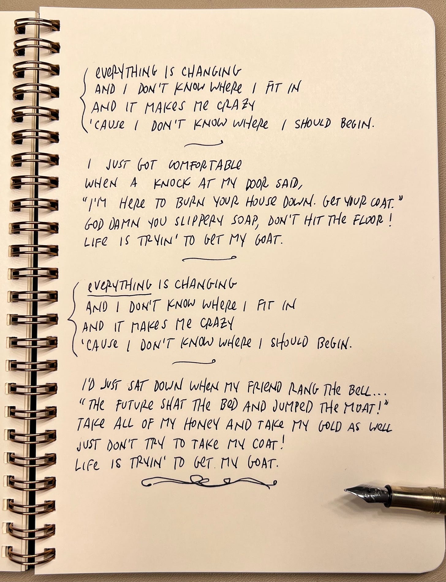 Everything Is Changing - by Brandon Boyd - A Wink And A Nod