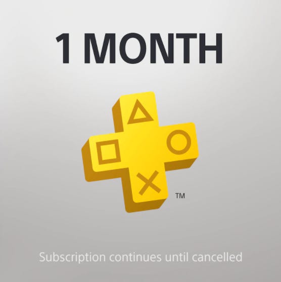Playstation plus discount code 1 month 2025