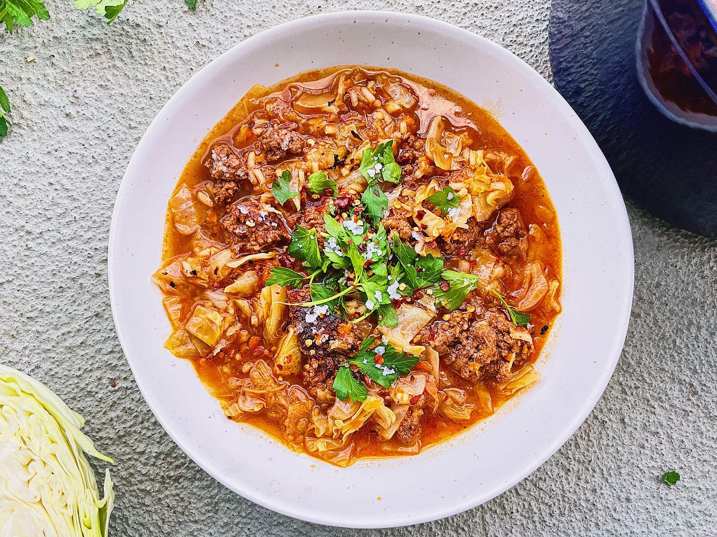 Hearty Cabbage Roll Soup by Carolina Gelen SCRAPS