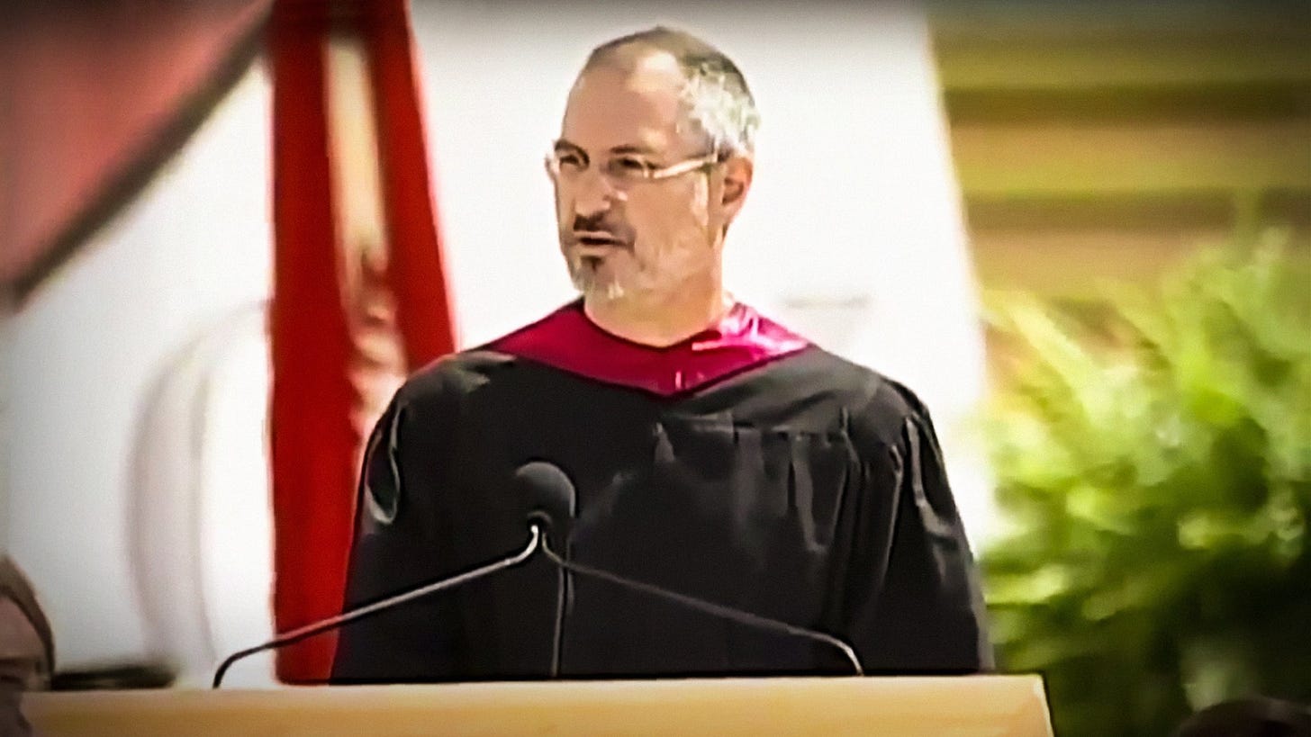 Steve Jobs @ Stanford - 16 Years Later - by Sahil Bloom