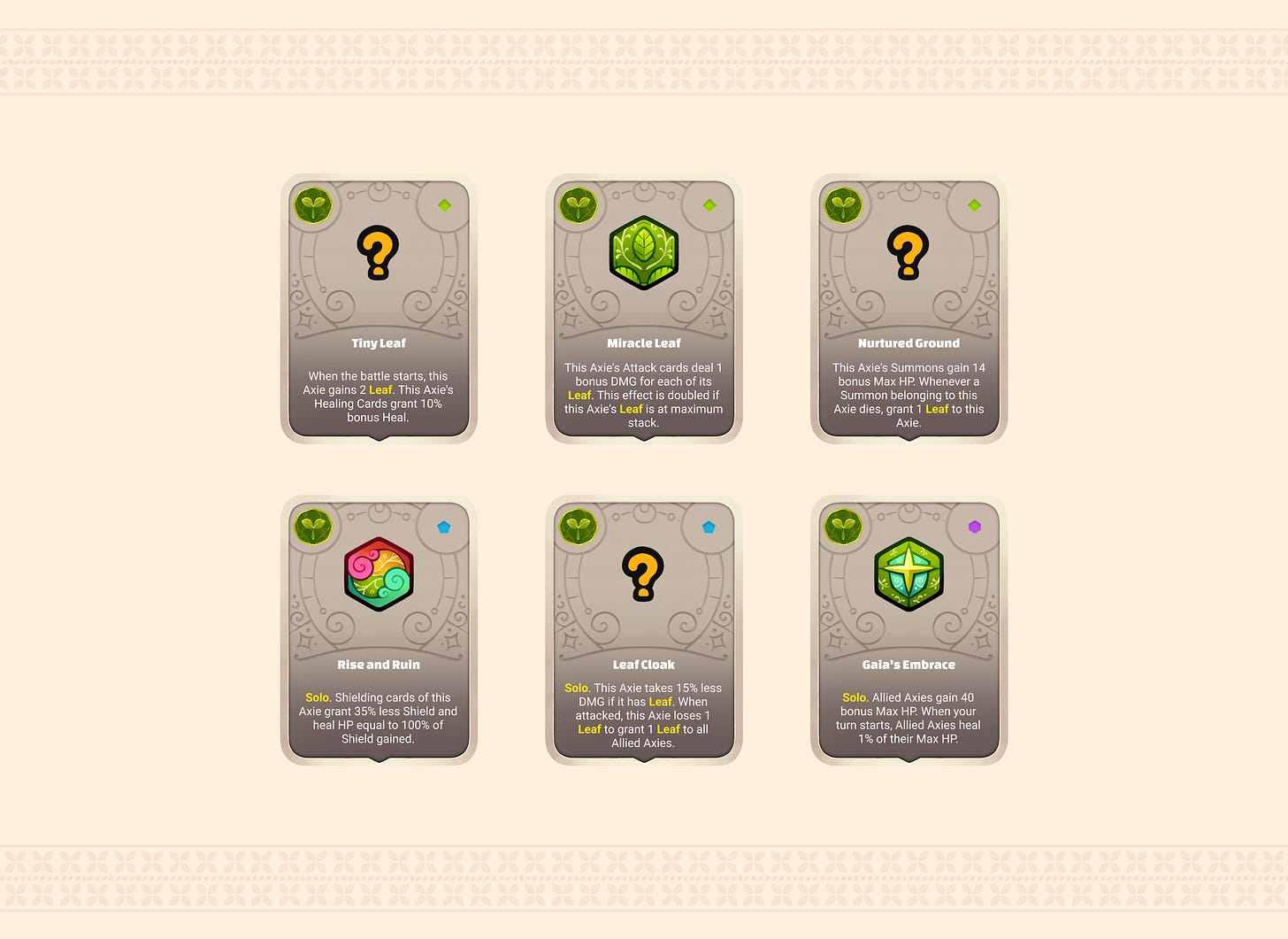 S2 Plant Runes and Charms Changes! - by Axie Infinity