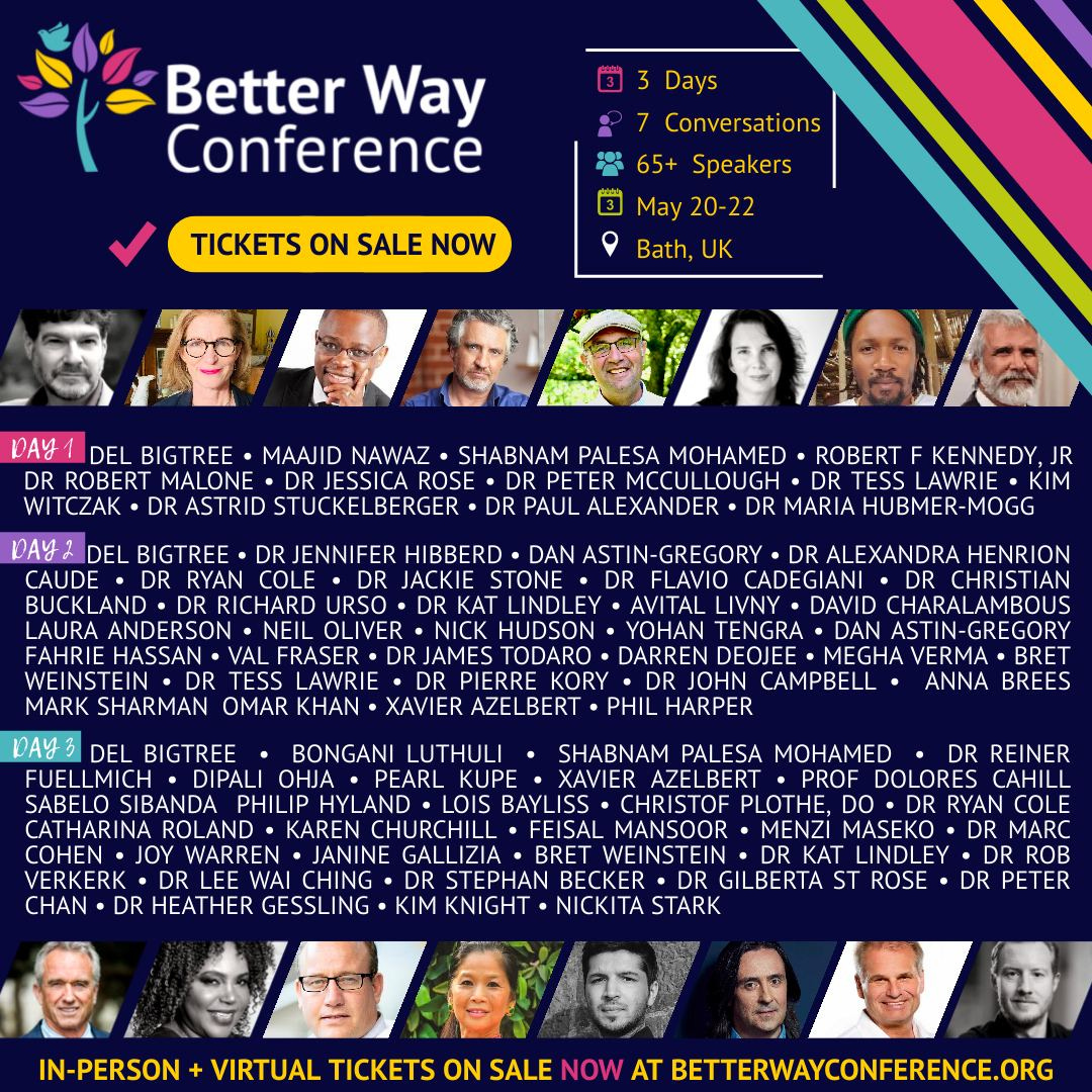 Join us for The Better Way Conference this May