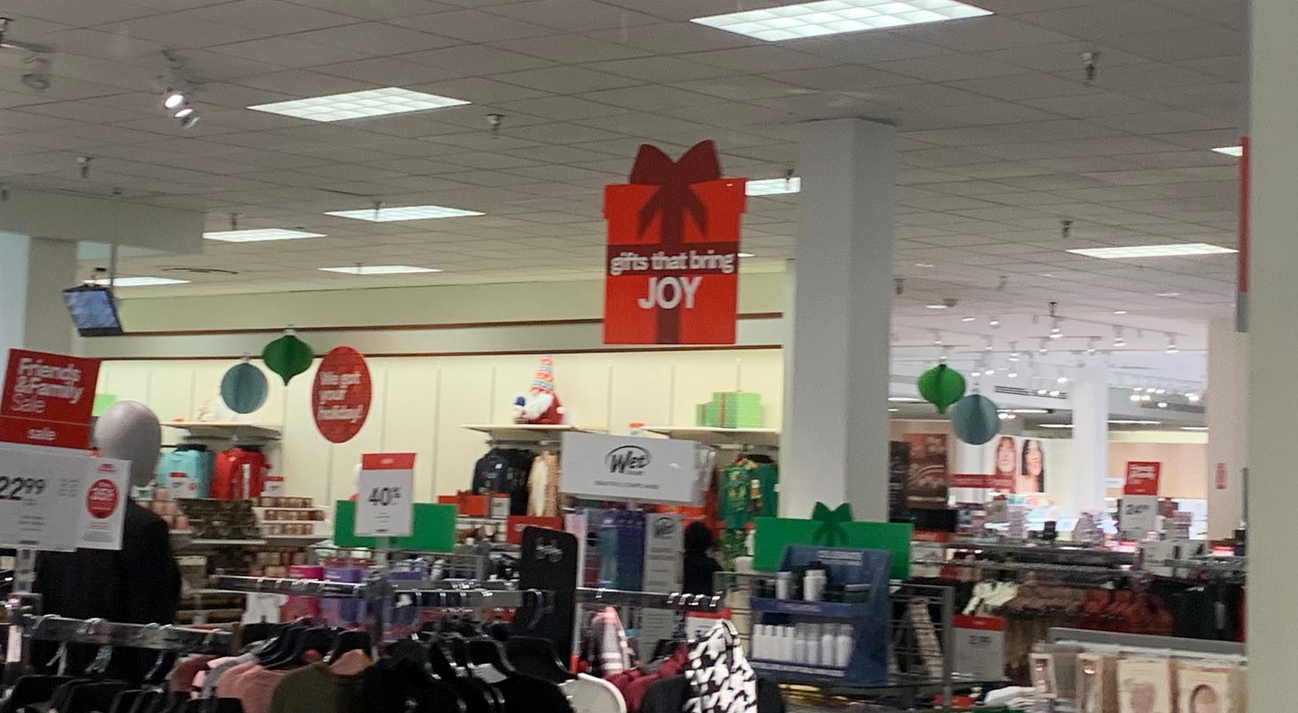 Parallels between elections and Christmas shopping offer hope