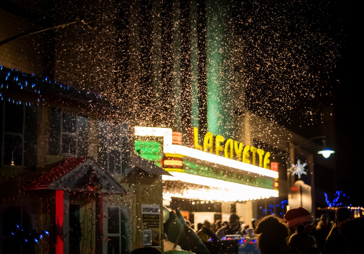Scenes from the Lafayette Christmas Parade
