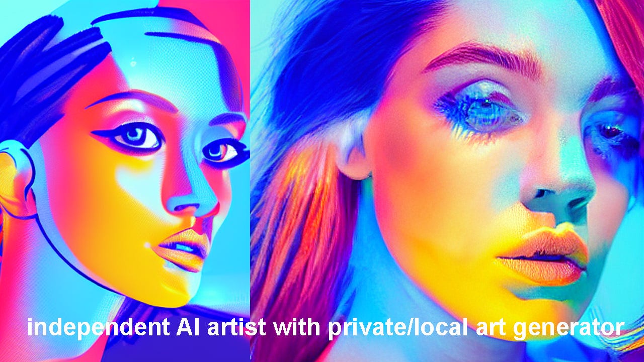 Run your private AI Art generator locally by Datasculptor