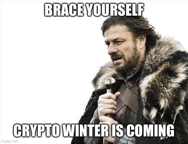 crypto winter meme