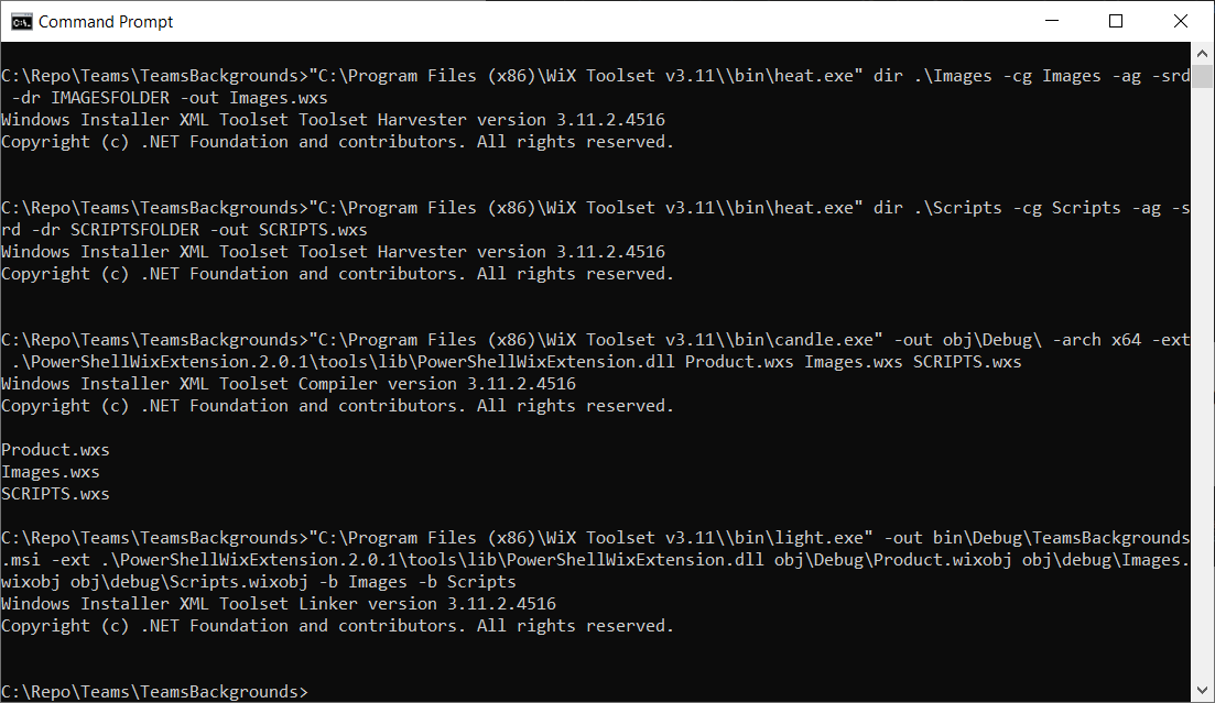 Automating Teams Meeting Background Deployment