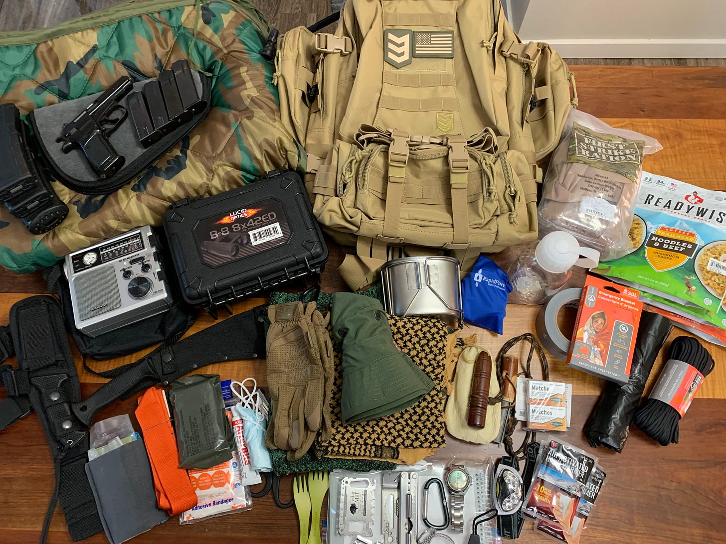 How to build a reliable bugout bag by Lee Williams