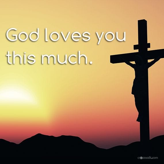 God loves you – by Joy Foster