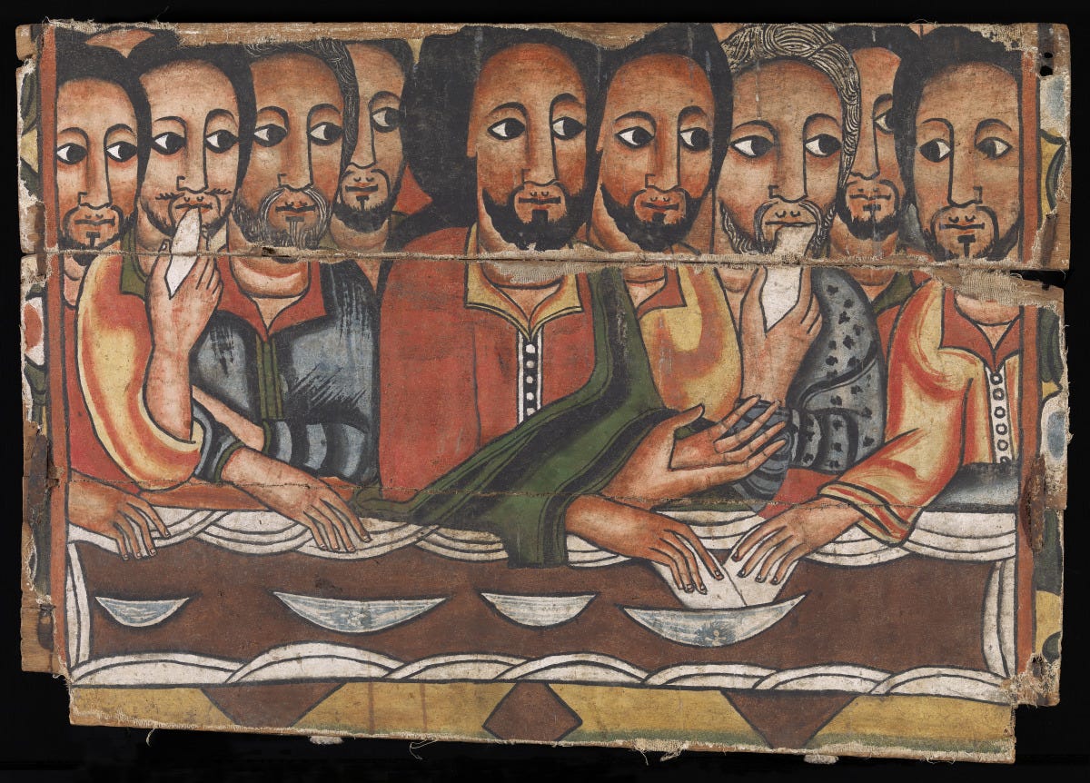 African paintings, Manuscript illuminations and miniatures; a visual ...