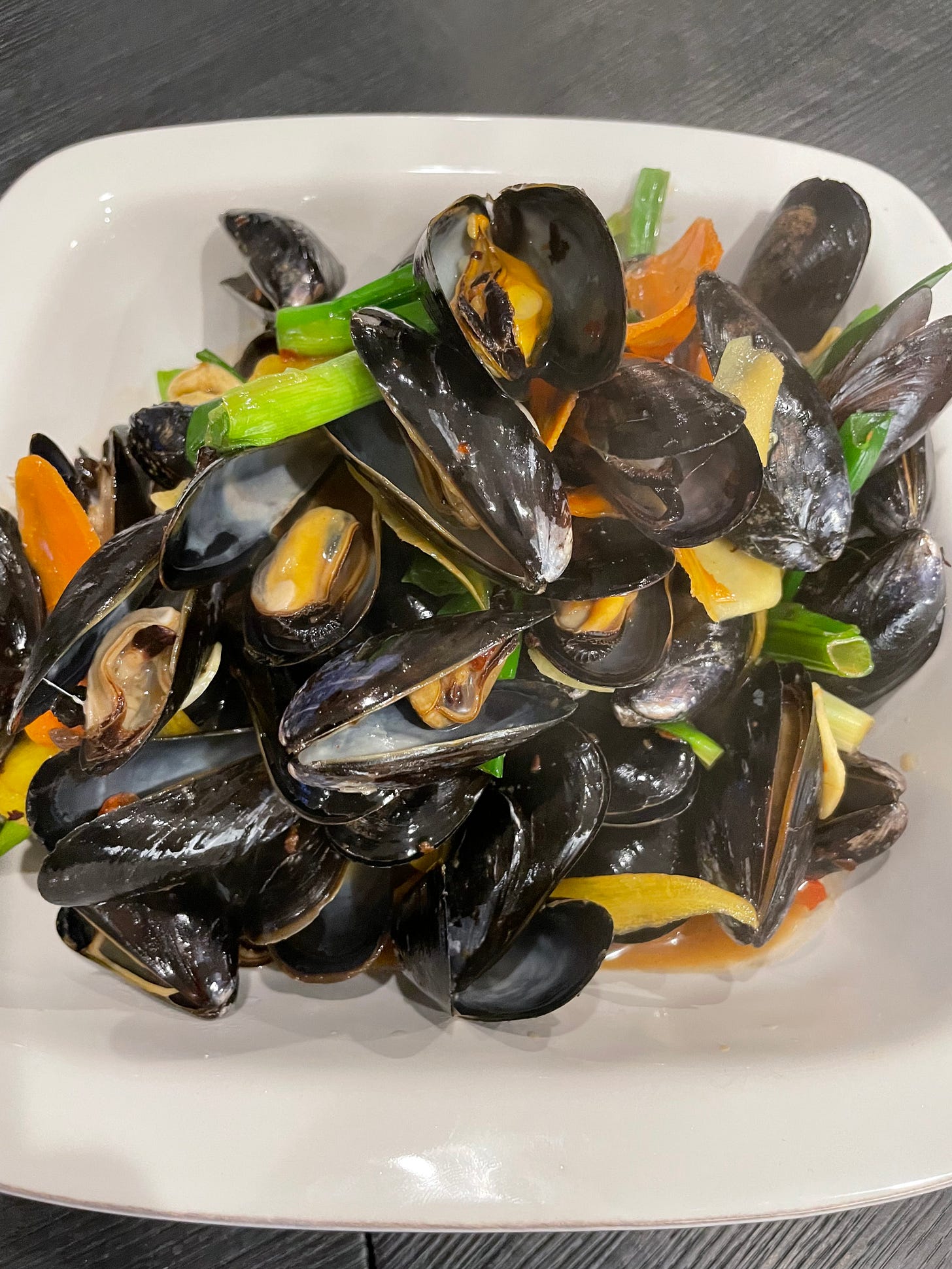 Mussels with Black Bean Sauce Recipe of the Week 7