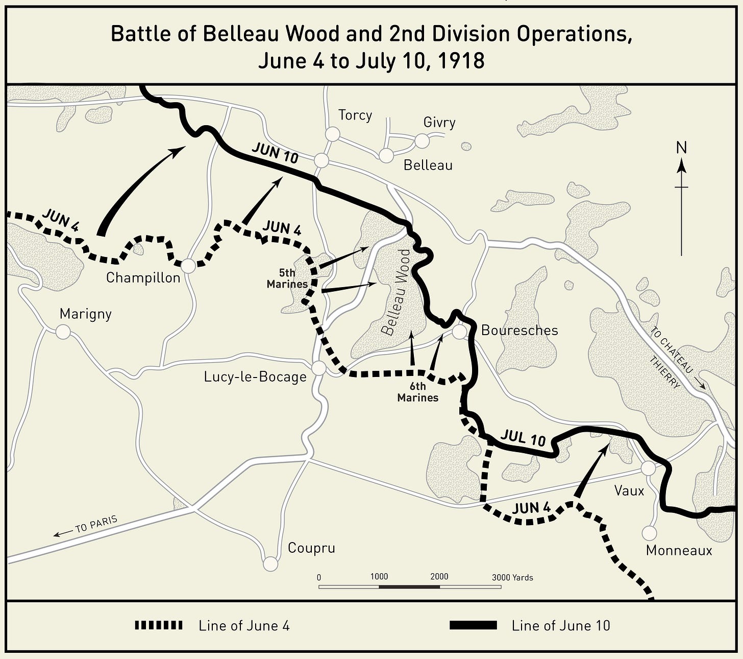 The Battle of Belleau Wood and the 1918 Rose Bowl