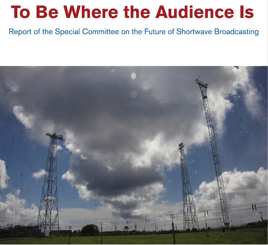 Shortwave radio can you hear me now? by Matt Armstrong