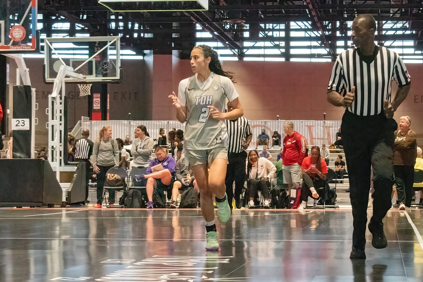 Recruiting Which recruits did UConn watch at Nike Nationals?