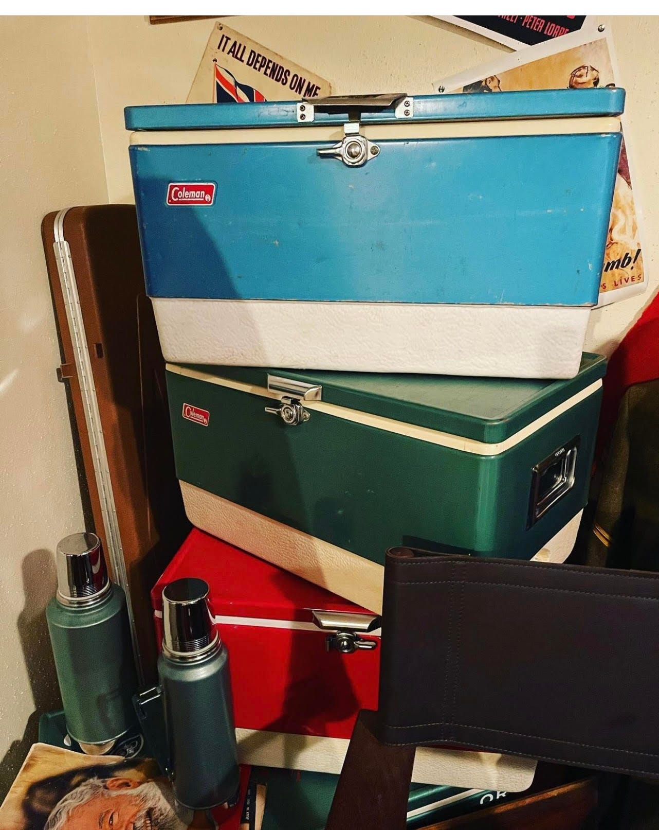 Vintage Coleman Cooler Vibes