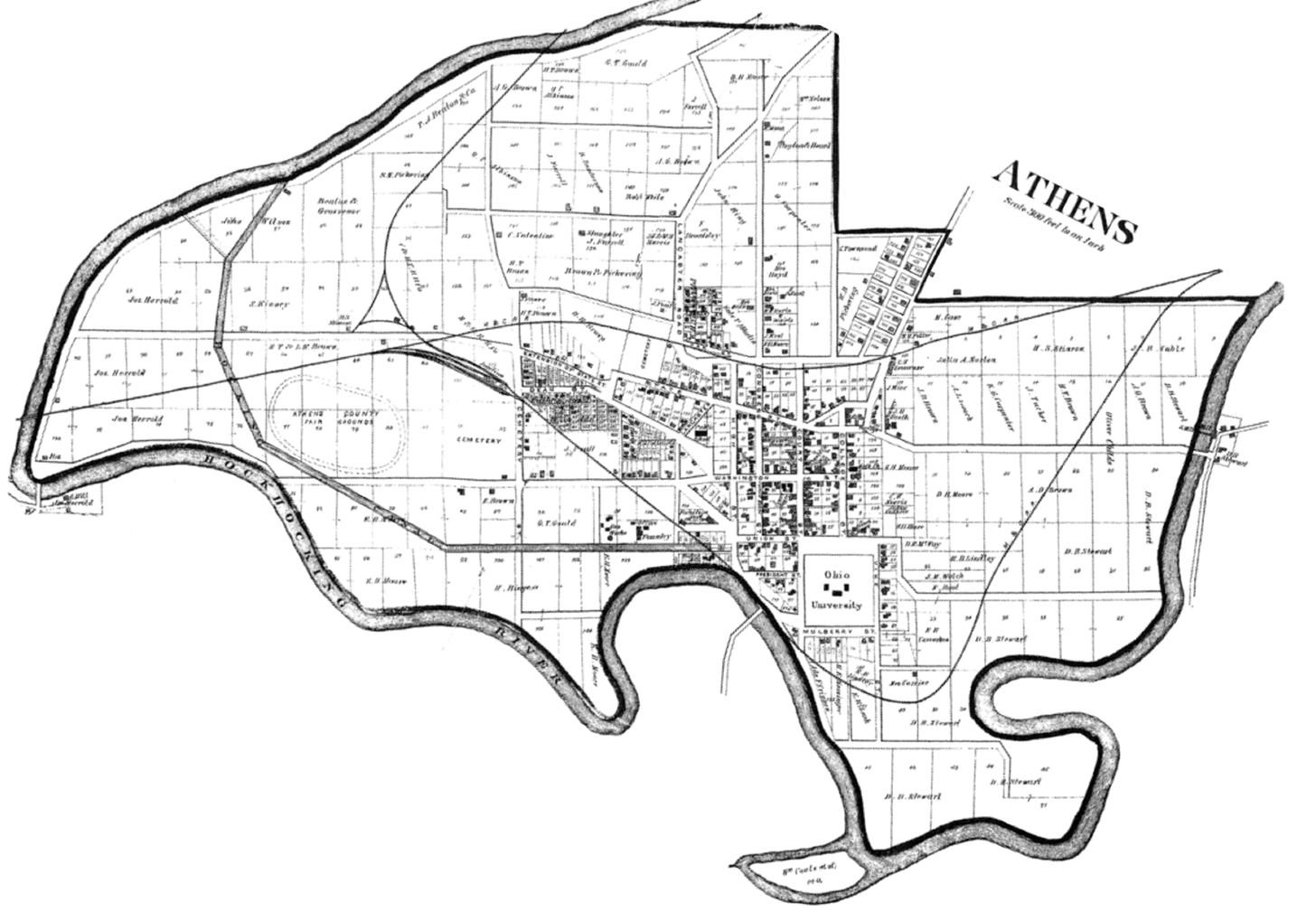 Moving a River The Hocking Rerouting Project of 1969