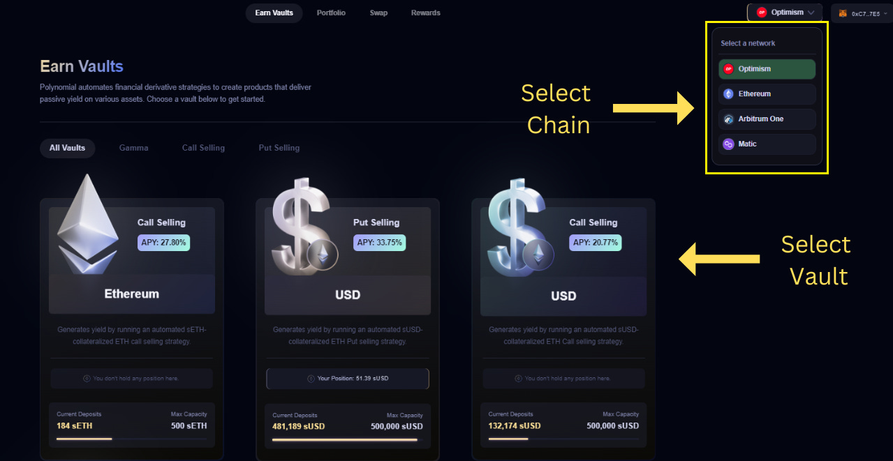 Polynomial Protocol Earn Vaults – A Quick Guide