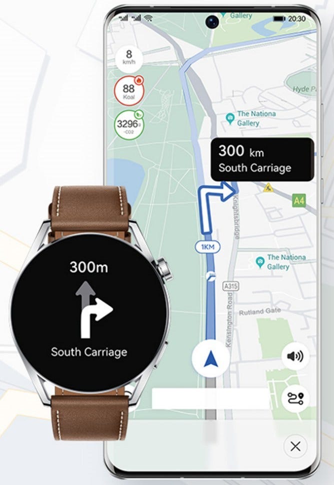 Led hq smartwatch for huawei sales