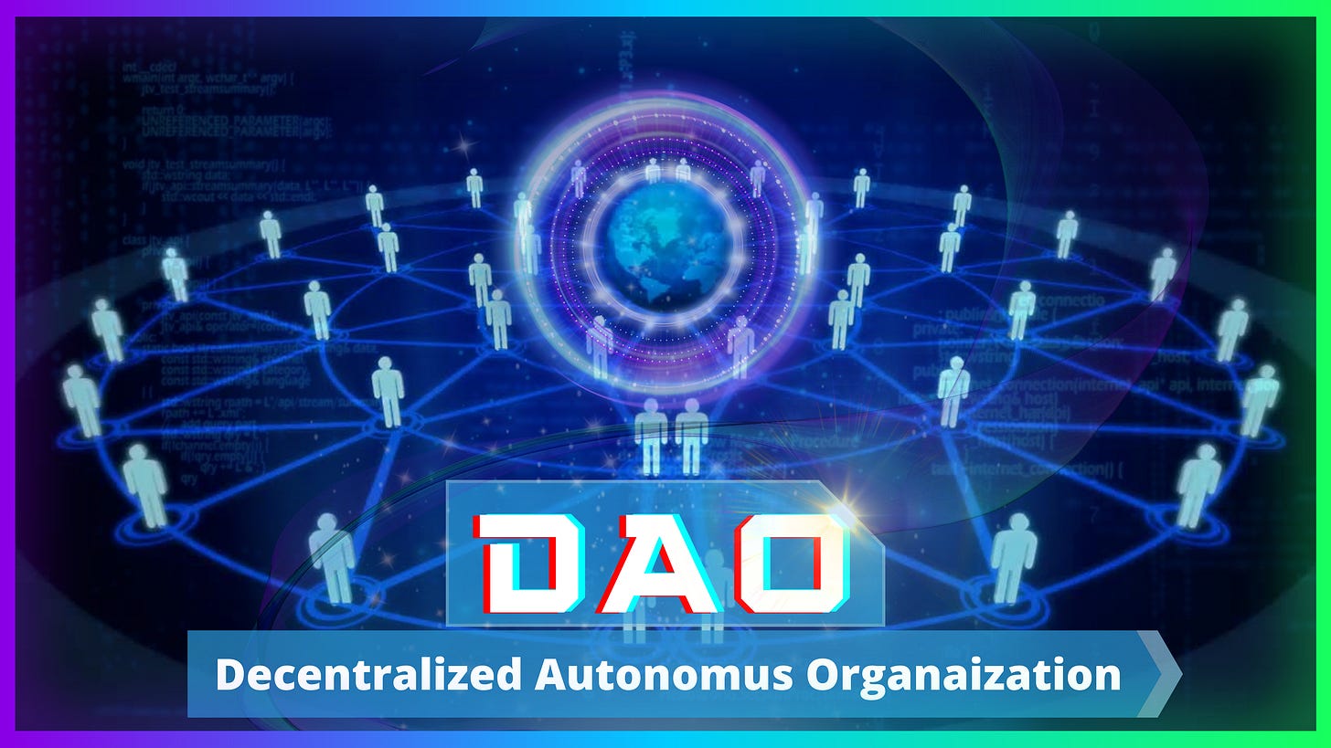Decentralized autonomous organization visual data 5