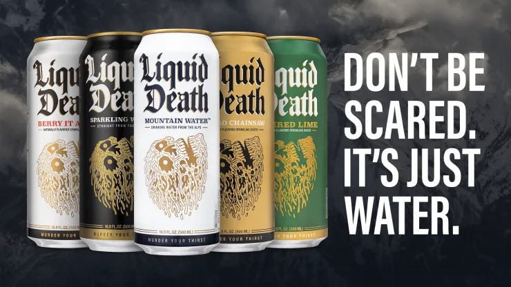 Who Starts A Still & Sparkling Water Brand Called Liquid Death? Mike