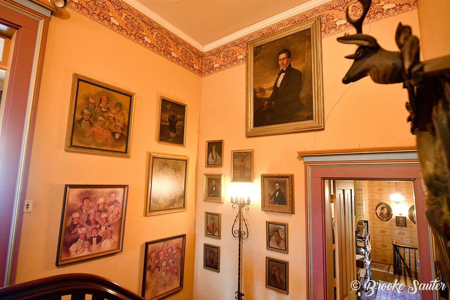 A look inside the historic Ball home on Ninth Street Hill