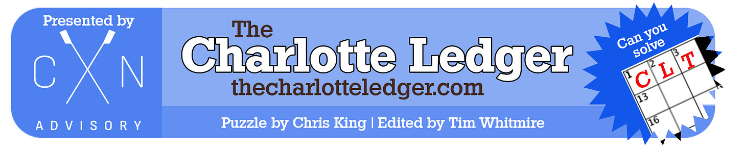 Charlotte Ledger Crosswords The Charlotte Ledger