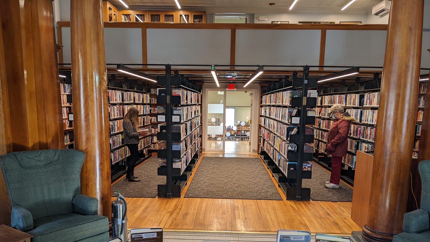 Lebanon Public Library Is Open by Susan B. Apel Artful