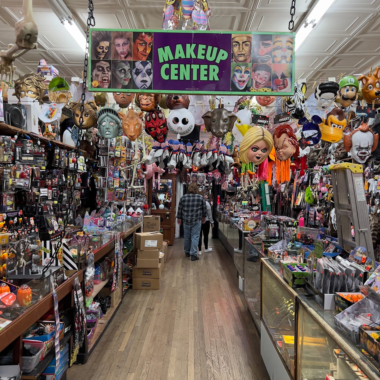 Foy's Halloween Store in the sensationally spooky vintage experience