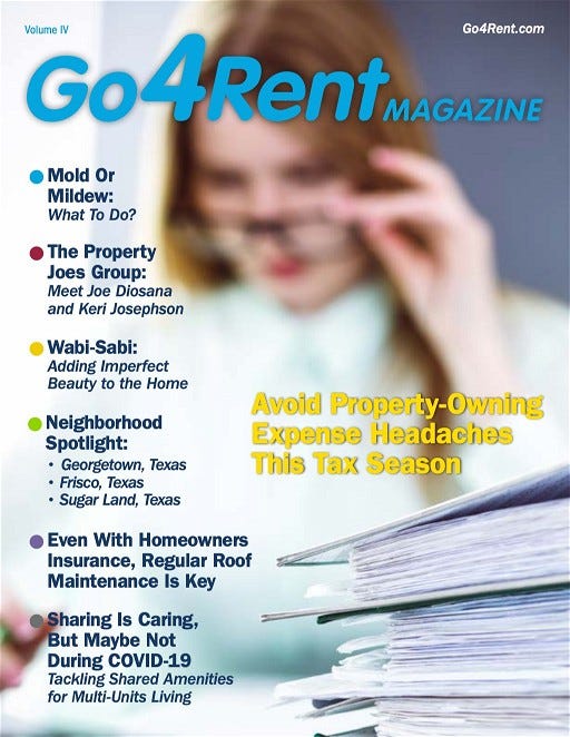 Shamontiel's clips from Go4Rent Magazine