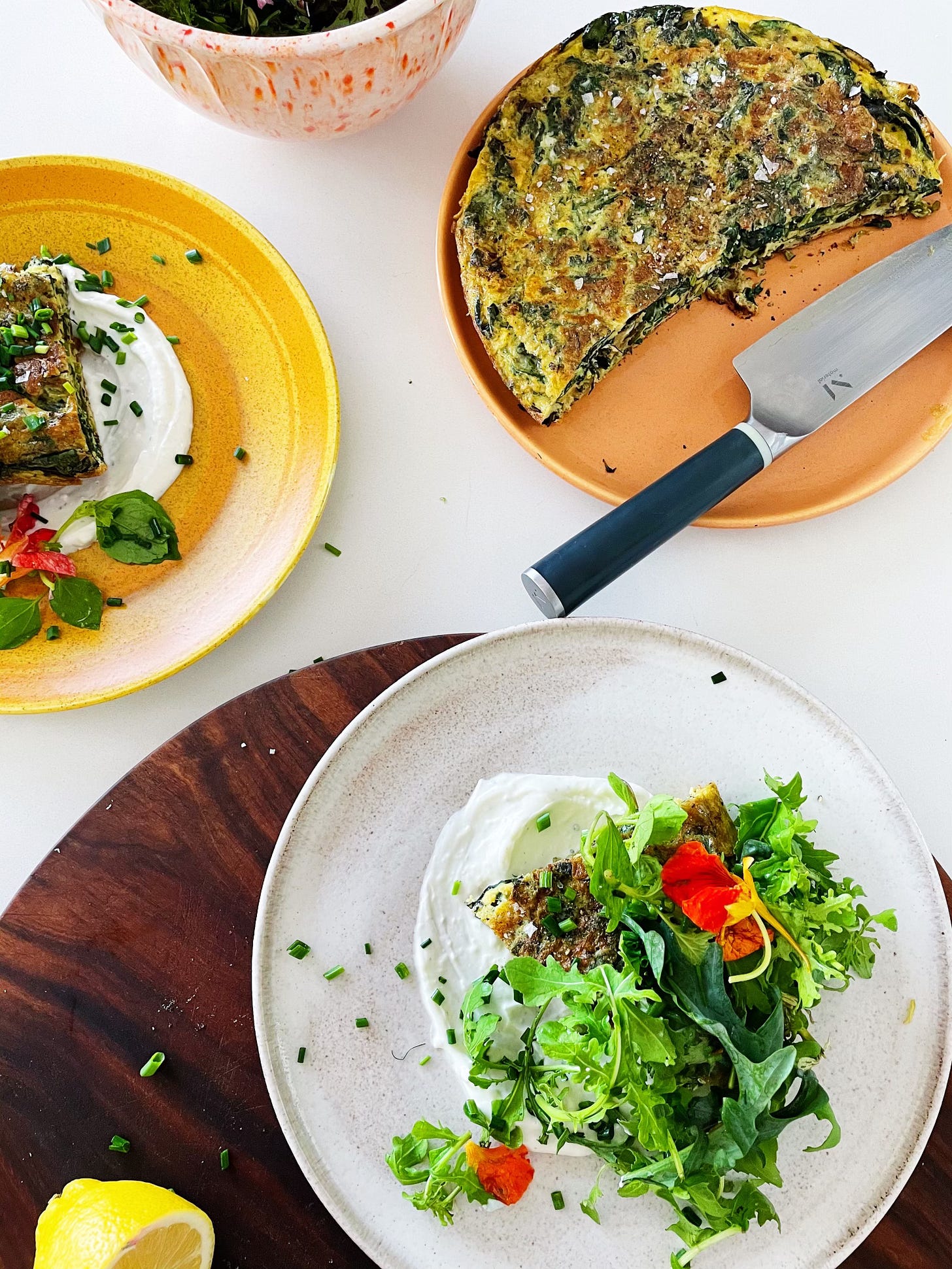 hot for frittata by Alison Roman and Jane