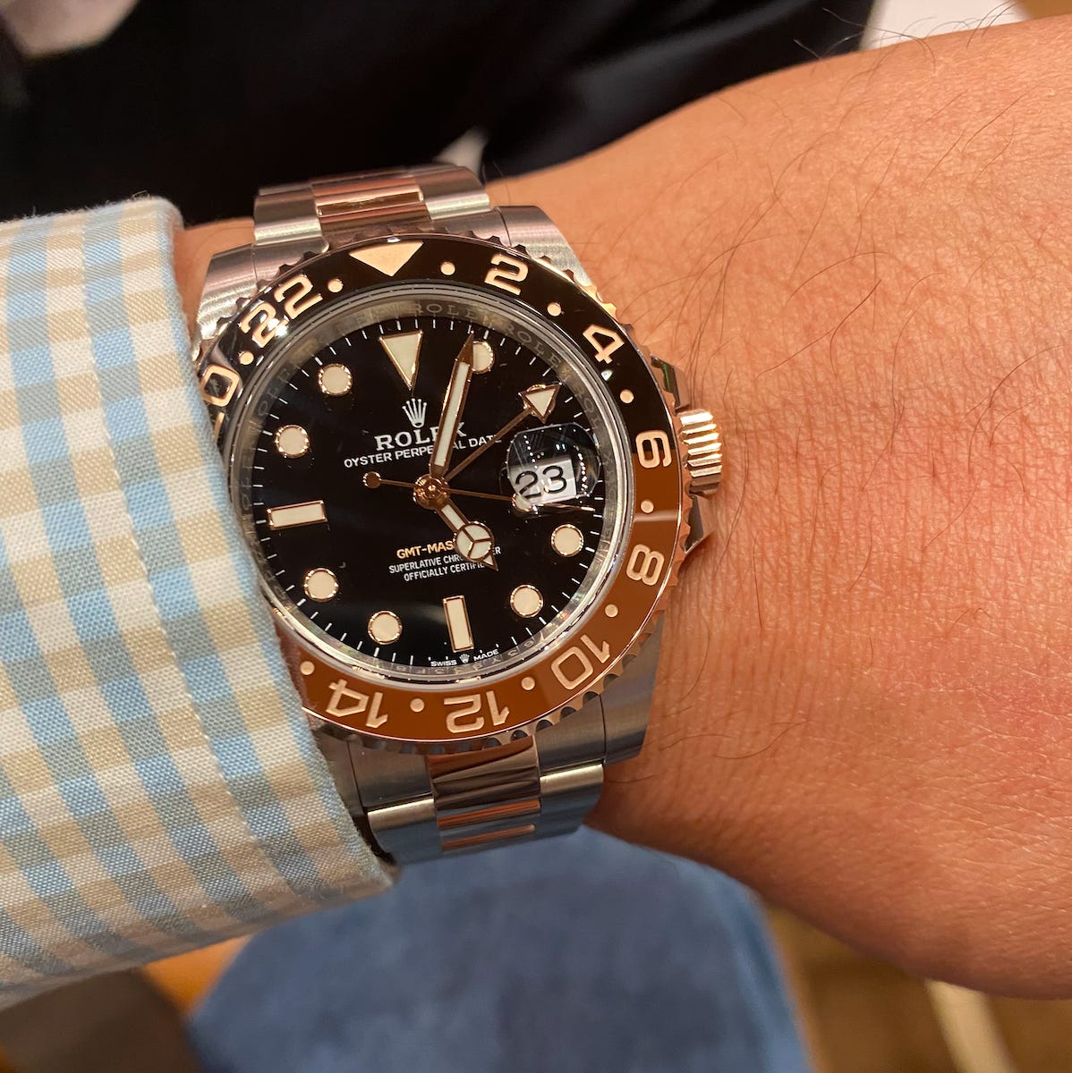 Rolex gmt root beer review store