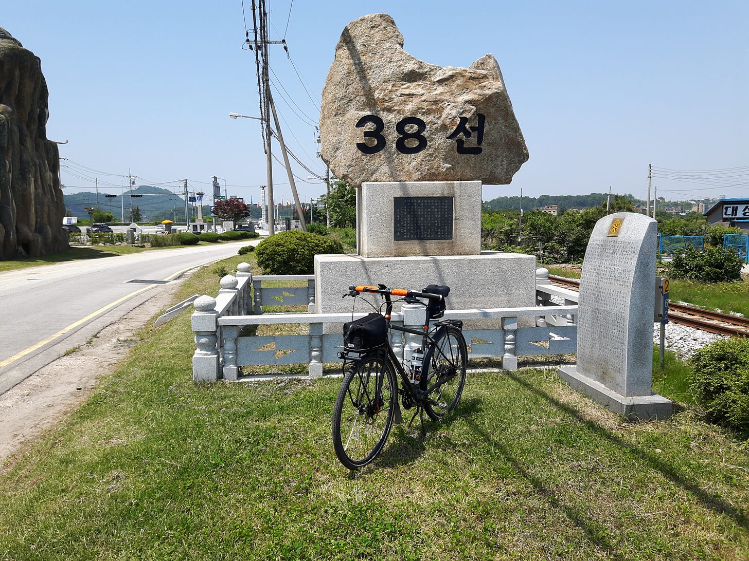 Ride Into History 38th Parallel by Mark Thorrowgood