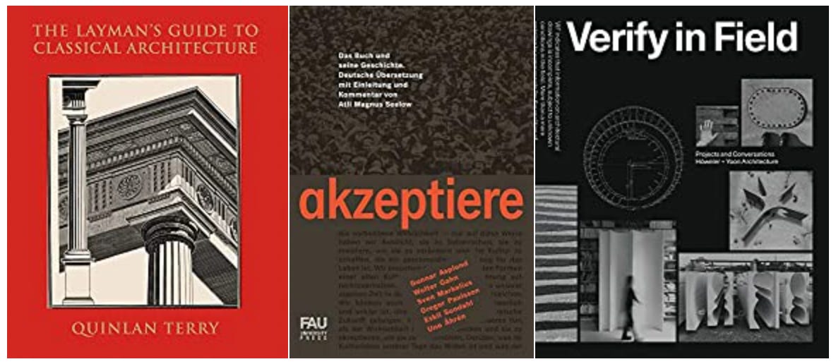 Architecture Books Week 21/2022 by John Hill