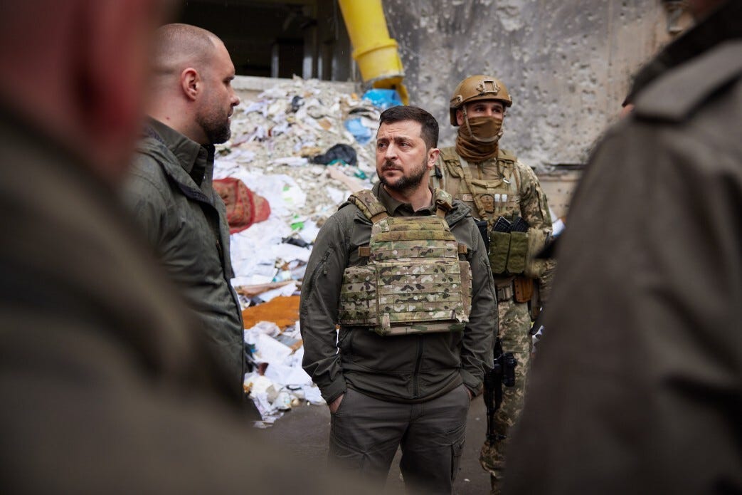 Zelensky Goes to the Front by Jonathan V. Last