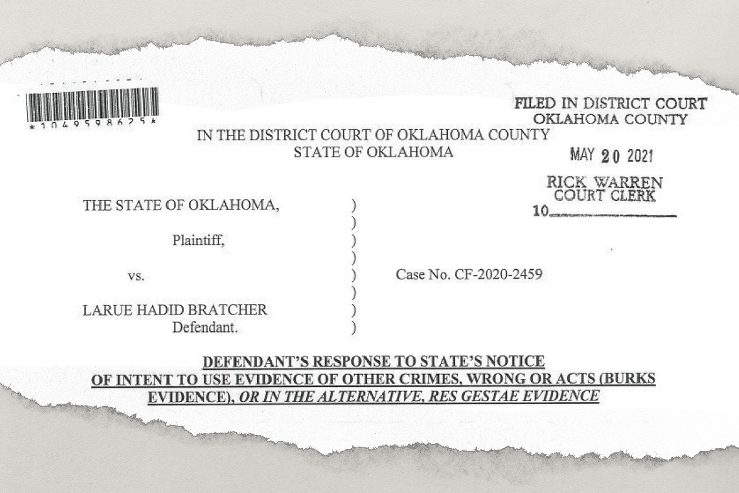 Court records shed light on murder trial of OK cannabis grower LaRue