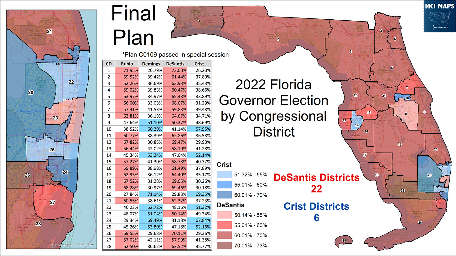Issue 85 The 2022 Florida Races by Congressional District