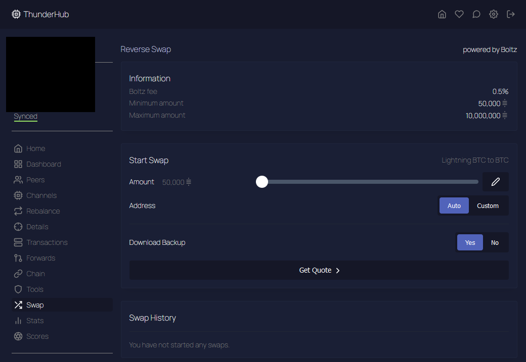 Lightning Network Submarine Swaps by DarthCoin ₿⚡️