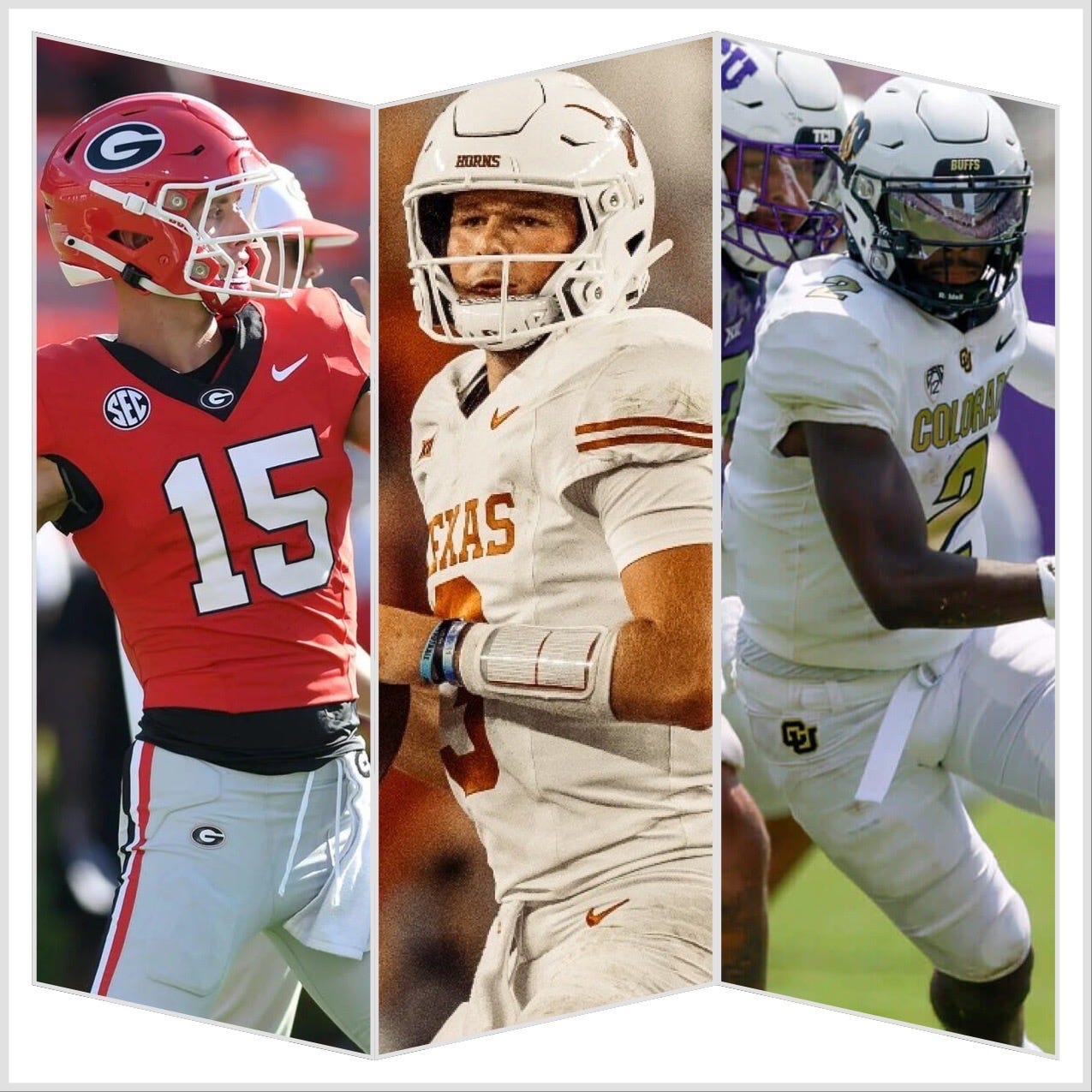 2025 Draft Projected Top QBs by Justyce Gordon