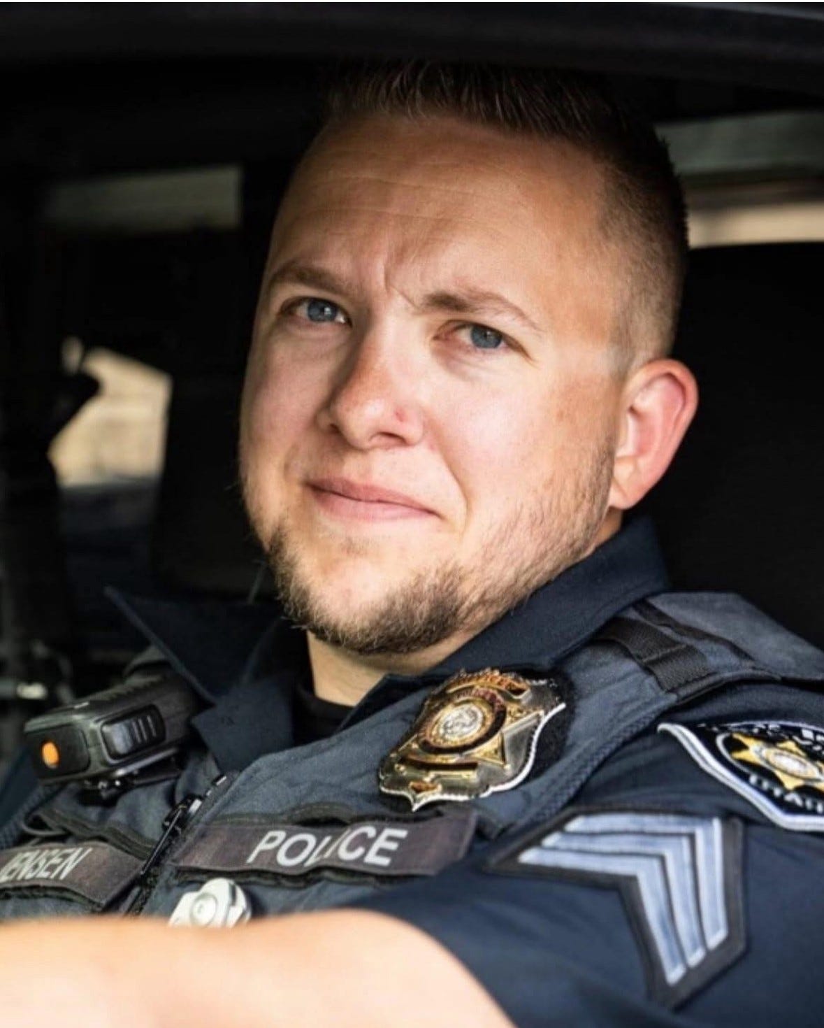 Sgt. Jared Jensen with the Kaysville Police Department.