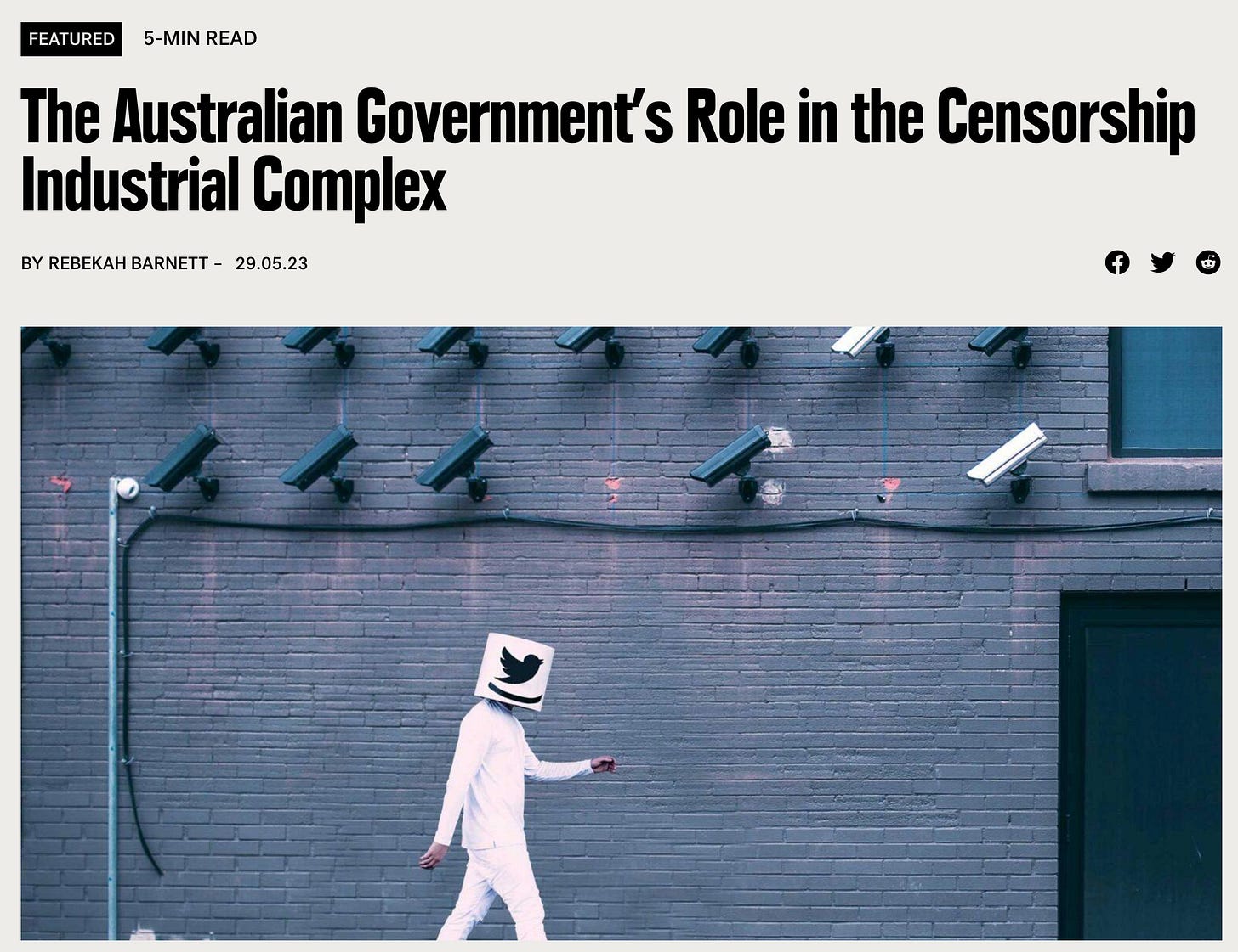 Australian Government Censorship of Covid The Crucial Difference