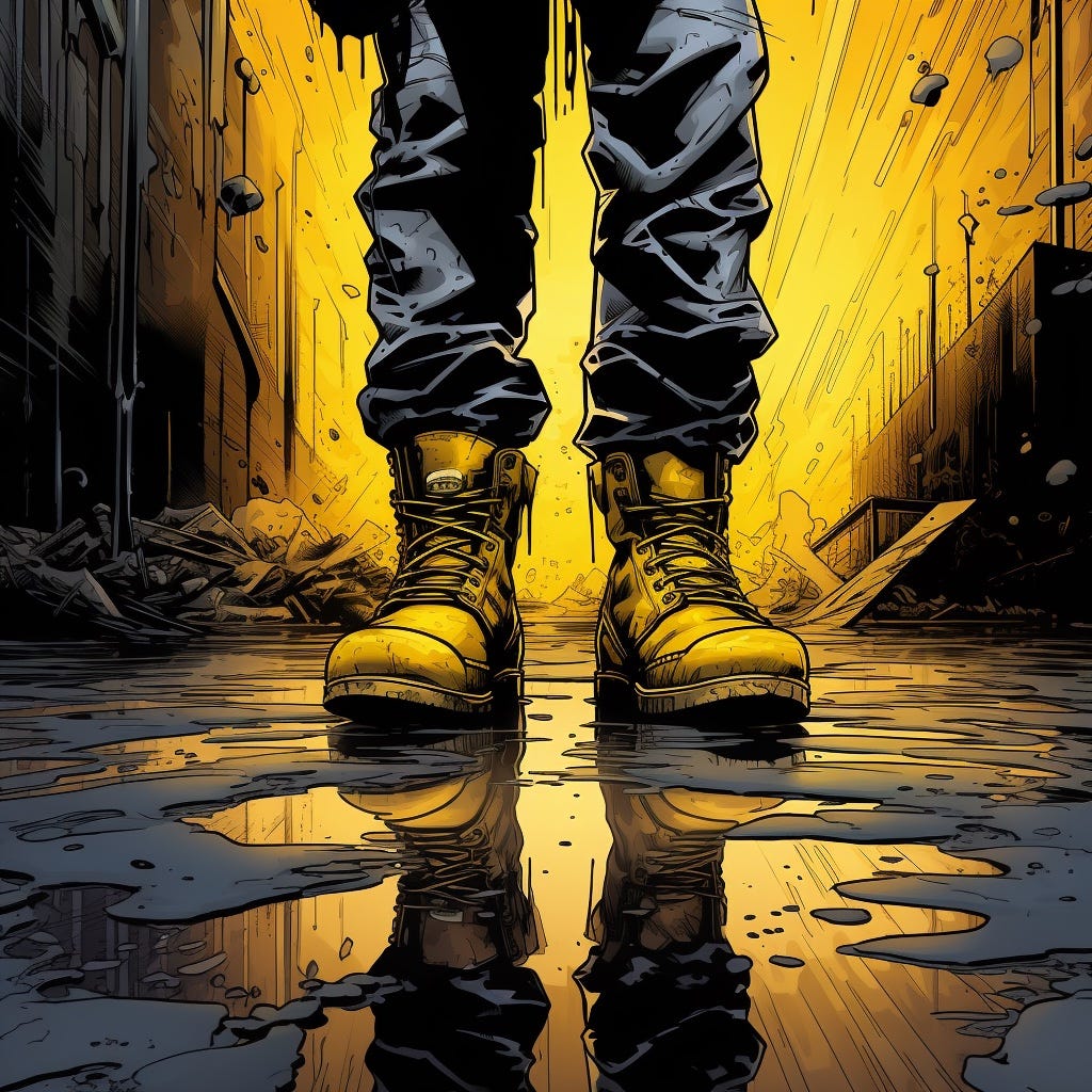 Ink wash Comics AI Art & Animation