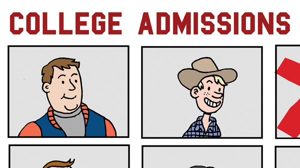 Funny College Admissions Cartoons