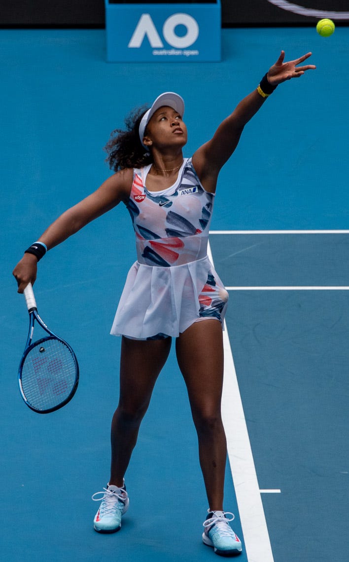 Advantage Osaka Sports health and the realities of being the